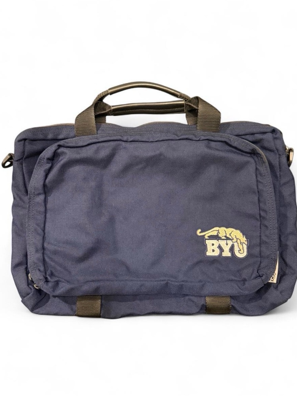 BYU navy laptop school or work bag. Great condition.